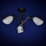 Люстра А2516/3 BK+CH Е27 3*40Вт ( h=340; d=540) VERNER LIGHTING *1