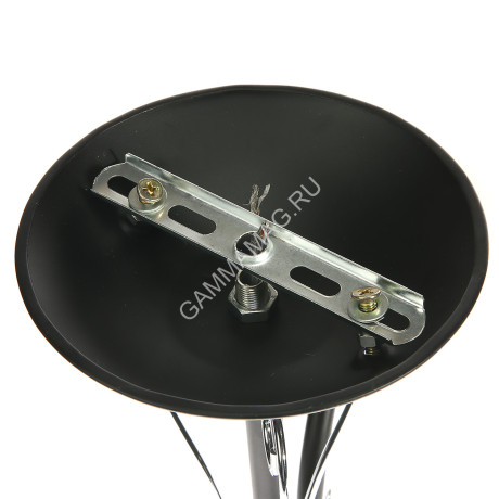 Люстра А2516/3 BK+CH Е27 3*40Вт ( h=340; d=540) VERNER LIGHTING *1