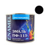 Эмаль ПФ-115 черная 2,7 кг Простокрашено *1/6/180