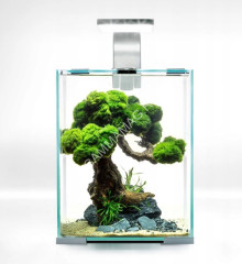 Аквариум Акваэль (Aqua El) Shrimp Set Smart Led Day&amp;Night белый 10л (20*20*25) набор для креветок
