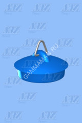 Пробка для ванн ПВХ Ани под выпуск 1 1/2" М300 *5/25