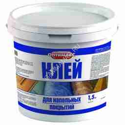 Клей для напольных покрытий 1,5 кг OPTILUX Ижсинтез *12