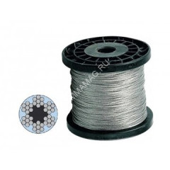 Трос стальной в оплетке 3/4мм (200м) *200