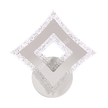 Бра YH567/1W WT 19W LED 220V 3000К-6500К (h=65, w=245, l=250) б/пульта VERNER LIGHTING *1