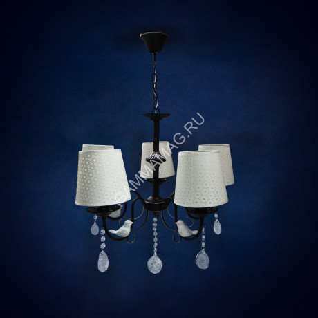Люстра N2336/5 5*40W E27 (h=800 d=500) VERNER LIGHTING *1