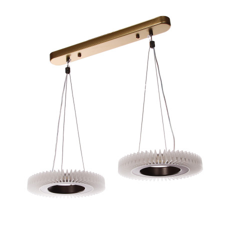 Люстра S2124/2 GD LED 3000К-6500К (l=460, d=200, h=800) б/пульта VERNER LIGHTING *1