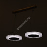 Люстра S2124/2 GD LED 3000К-6500К (l=460, d=200, h=800) б/пульта VERNER LIGHTING *1