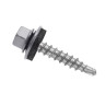 Саморезы кровельные BROZEX 4,8*29 цинк (3000шт) промтара к *1
