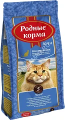 Родные корма 2,045кг (5 фунтов) сухой корм для стерилизованных кошек (537642)