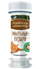 Деревенские лакомства 0,045кг Мыльные пузыри с экстрактом кошачьей мяты (75579141)