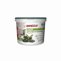 Краска акриловая для стен и потолков 3 кг Ореол *1/4/144