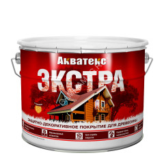 Защитно-декоративное покрытие для древесины алкидное орегон 9 л Акватекс-ЭКСТРА *1/55