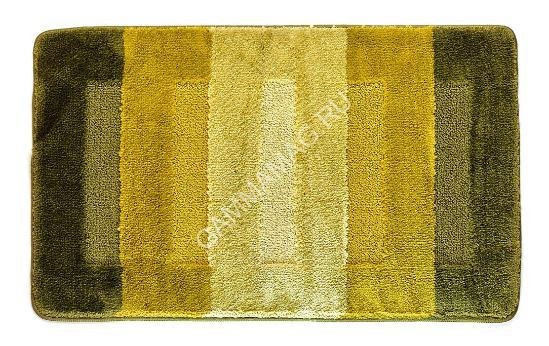 Коврик д/ванной Bombini "Gold" Комплкект:(60см х 100см) + д/туалета Зеленый GLD 04 *1/25