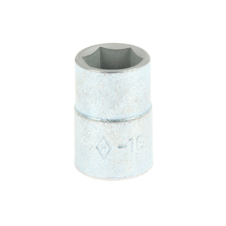 Головка торцевая сменная 6-гранная Г-16 цинк НИЗ *1/30