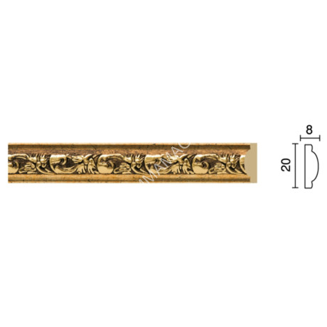 Молдинг 102-552 (20*8*2400мм) *72