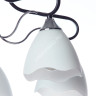 Люстра А2618/5 BK+CH Е27 5*40Вт (h=350; d=540) VERNER LIGHTING *1