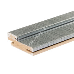 Коробка ПВХ телескопическая ДУБ ГРЕЙ wood doors 70*2070 мм Двери ГУД *4