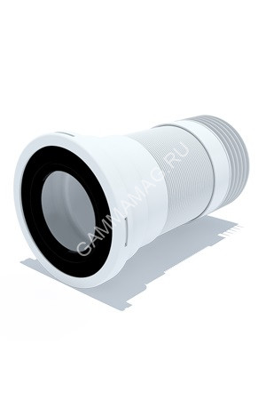 Слив гофра к унитазу Ани К 928 (выпуск 110, max 575) с метал. спиралью *1/20