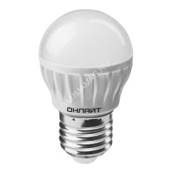 Лампа светодиодная 10W Е27 шар 4К нейтральный G45 ОНЛАЙТ 61969 *10/100