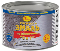 Грунт-эмаль по ржавчине зеленая 0,45 л Новбытхим RAL 6032 *1/6/600