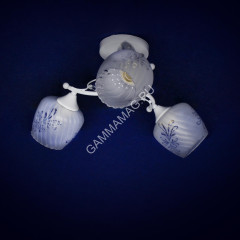 Люстра А2645/3 Е27 3*40Вт ( h=280; d=440) VERNER LIGHTING *1