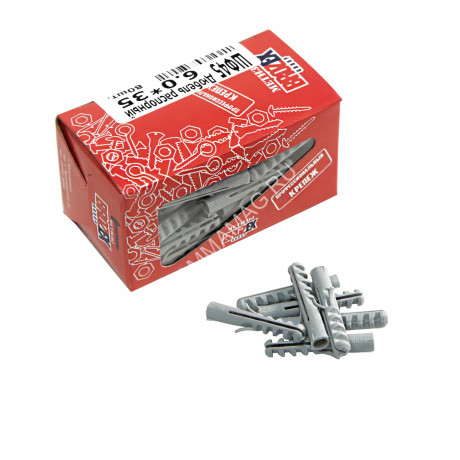 Дюбель распорный BROZEX 6,0*35 коробка (80шт) *10