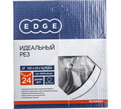 Диск пильный 140*12,7мм 24 зубьев по дереву (810010001) EDGE PATRIOT *1/10
