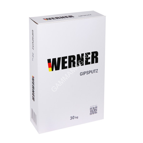 Штукатурка гипсовая Gipsputz 30кг WERNER *1/40