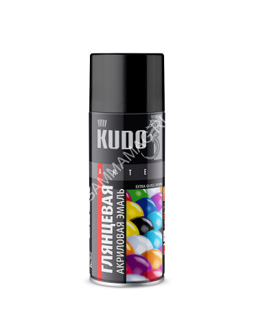 Эмаль-аэрозоль розовый 520/270 мл RAL 3015 KUDO *1/12