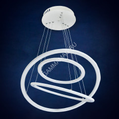 Люстра YT258/3 18W+25W+31W*3000K+18W+25W+31W*6500K пульт (q-500;h-500) S=20м2 VERNER LIGHTING *1