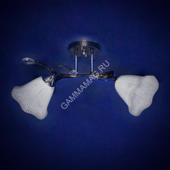 Люстра А2648/2 BCH 2*40Вт Е27 (300*560*340) VERNER LIGHTING *1