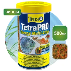 Tetra Pro Energy Multi Crisp 0,5л корм чипсы улучшенная формула для рыб