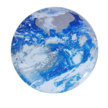 Светильник светодиодный акриловый 400мм 60W 8001 Earth 30W*2 S=20м2 VERNER LIGHTING *1/10