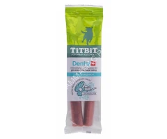 TiTBiT 0,085кг лакомство DENTAL + Снек с говядиной для собак средних пород