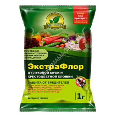 Средство от луковой мухи и крестоцветной блошки ЭкстраФлор №5, 1г (Доктор Грин) *10/200