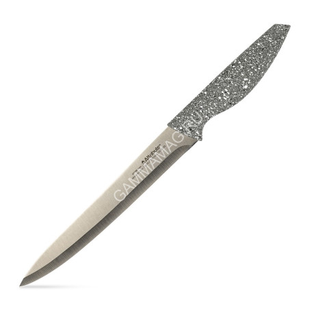 Нож кухонный ATTRIBUTE пл.р. Stone универсальный дл.лезв.20см AKS118 блистер *1/6/36