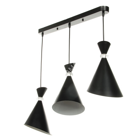 Люстра N3404/3H 3*40W E27 220V (l-670;w-180;h-800) S=12м2 VERNER LIGHTING *1