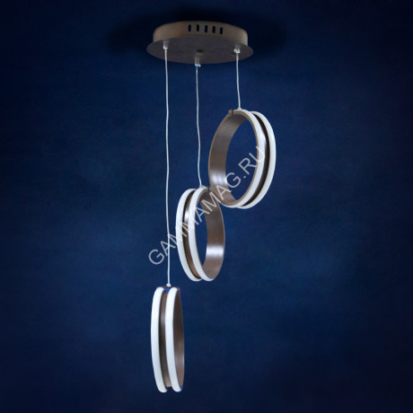 Люстра YT261/3 3*13W*3000K+3*13W*6500K пульт (q-400;h-1000) VERNER LIGHTING *1