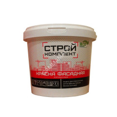 Краска латексная фасадная 13 кг СТРОЙКОМПЛЕКТ *1/44
