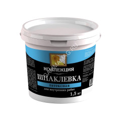 Шпаклевка латексная для внутренних работ 1.5 кг КОЛЛЕКЦИЯ Ижсинтез *12