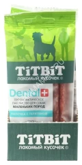 TiTBiT  DENTAL + 0,02кг Палочка с телятиной для собак маленьких пород
