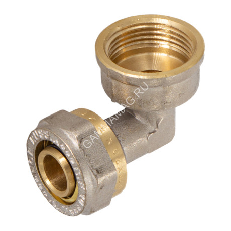 Уголок переходной 16х3/4"(_20) цанга/мама СТМ CLF01634 *10