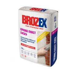 Штукатурка гипсовая GP 55 Прима Пласт 3 кг BROZEX *5/150