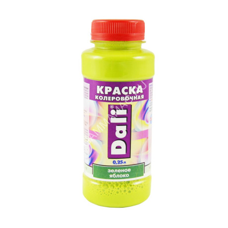 Колер краска зеленое яблоко 0,25 л ДАЛИ *1/12