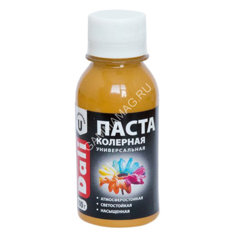 Колер паста охра 0,1 кг ДАЛИ *8/48