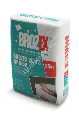 Клей для плитки KS 113 ЭЛАСТИЧНЫЙ 25 кг BROZEX класс клея C2 TE S1 *1/56