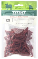 Лакомство (TiTBiT) 0,07кг фрикасе из телятины Золотая коллекция для собак