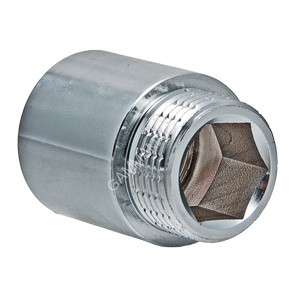 Удлинитель 3/4"(_20)М/Пх30мм хром CTM CREMF330 *10/100