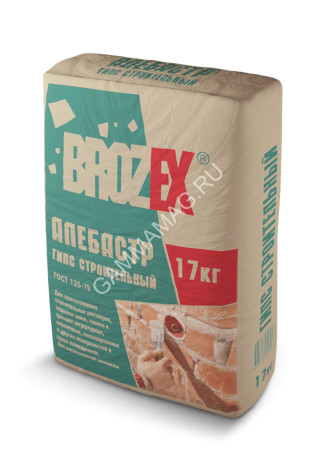Алебастр 17 кг BROZEX *1/64