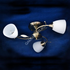 Люстра N2395/3 AB 3*40W E27 (h=850 d=600) S=12м2 VERNER LIGHTING *1